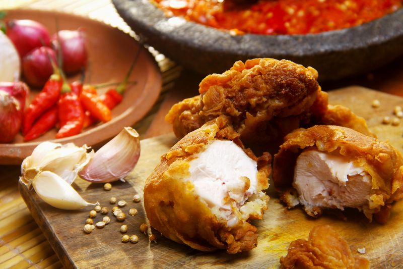 Lemon pepper boneless wings over zesty coating