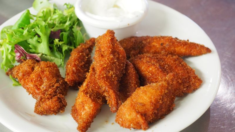 Parmesan herb tenders from Wings over menu